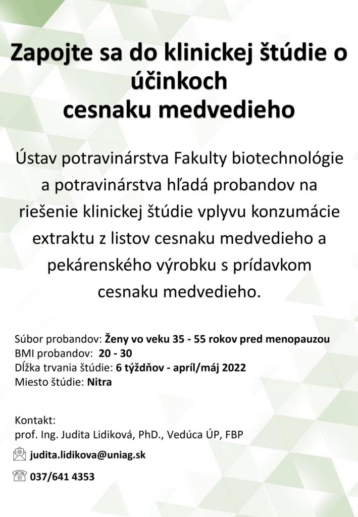 Studia cesnak medvedi scaled