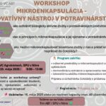 workshop mikroenkapsulacia